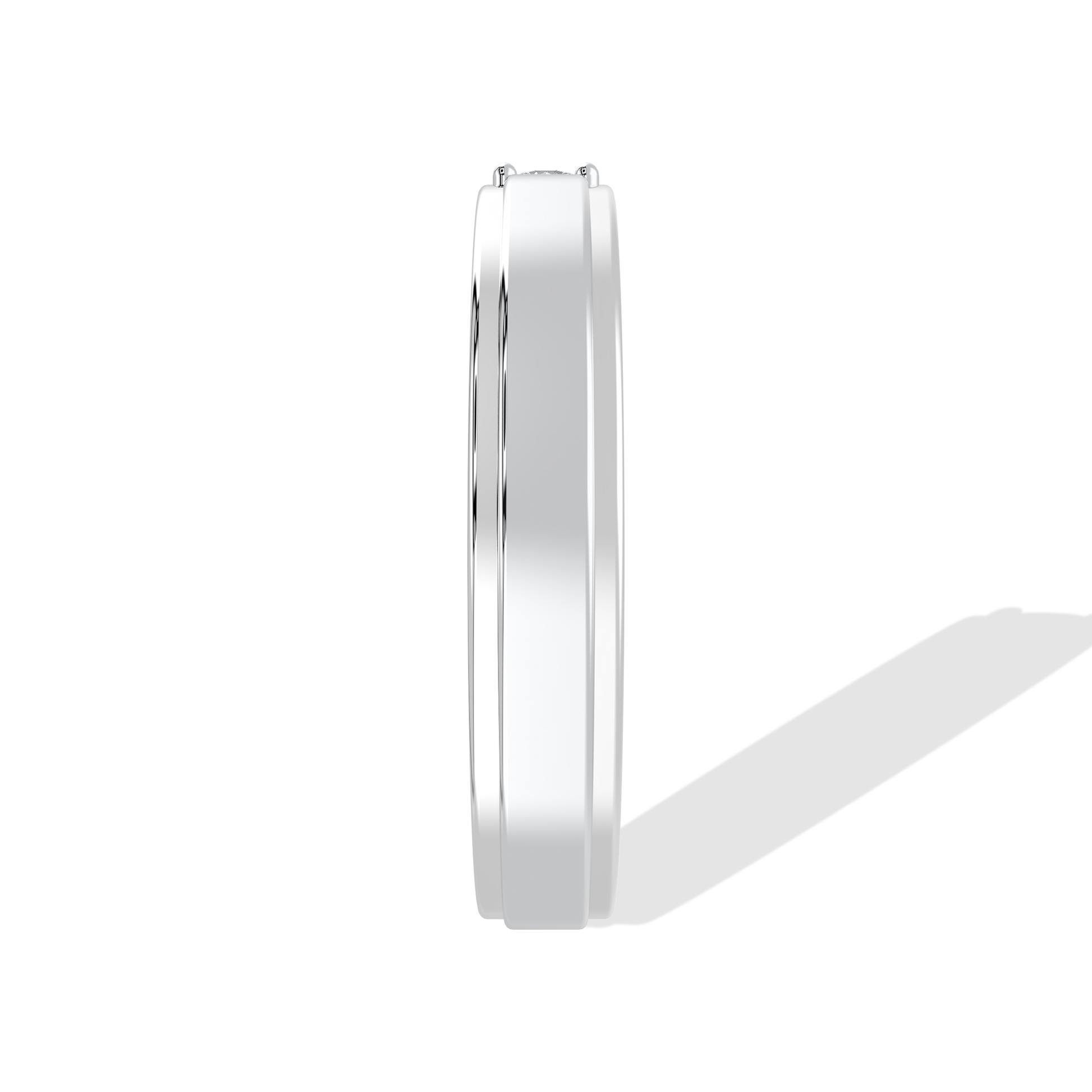Tiri 0.30 TW diamond ring featuring a sparkling solitaire diamond set in a sleek band