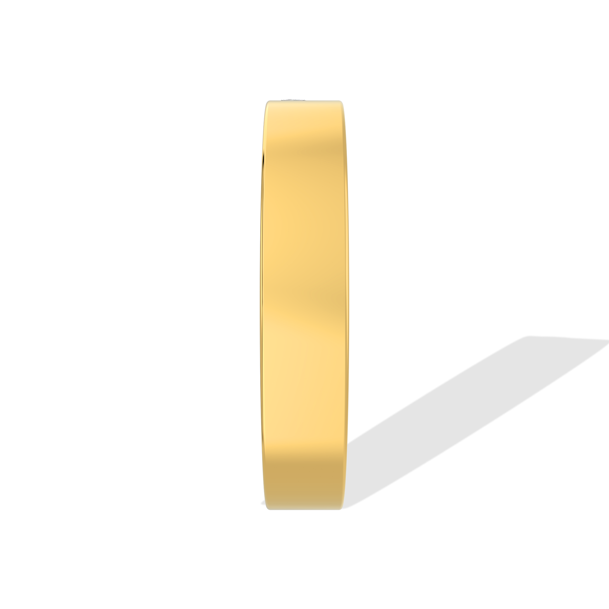 Tiri 0.50 TW diamond ring featuring a sleek band and sparkling diamonds on a white background.