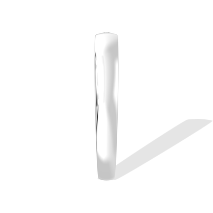 Tiri 0.40 TW diamond ring with a sleek band and sparkling diamonds, showcasing elegant jewelry craftsmanship.