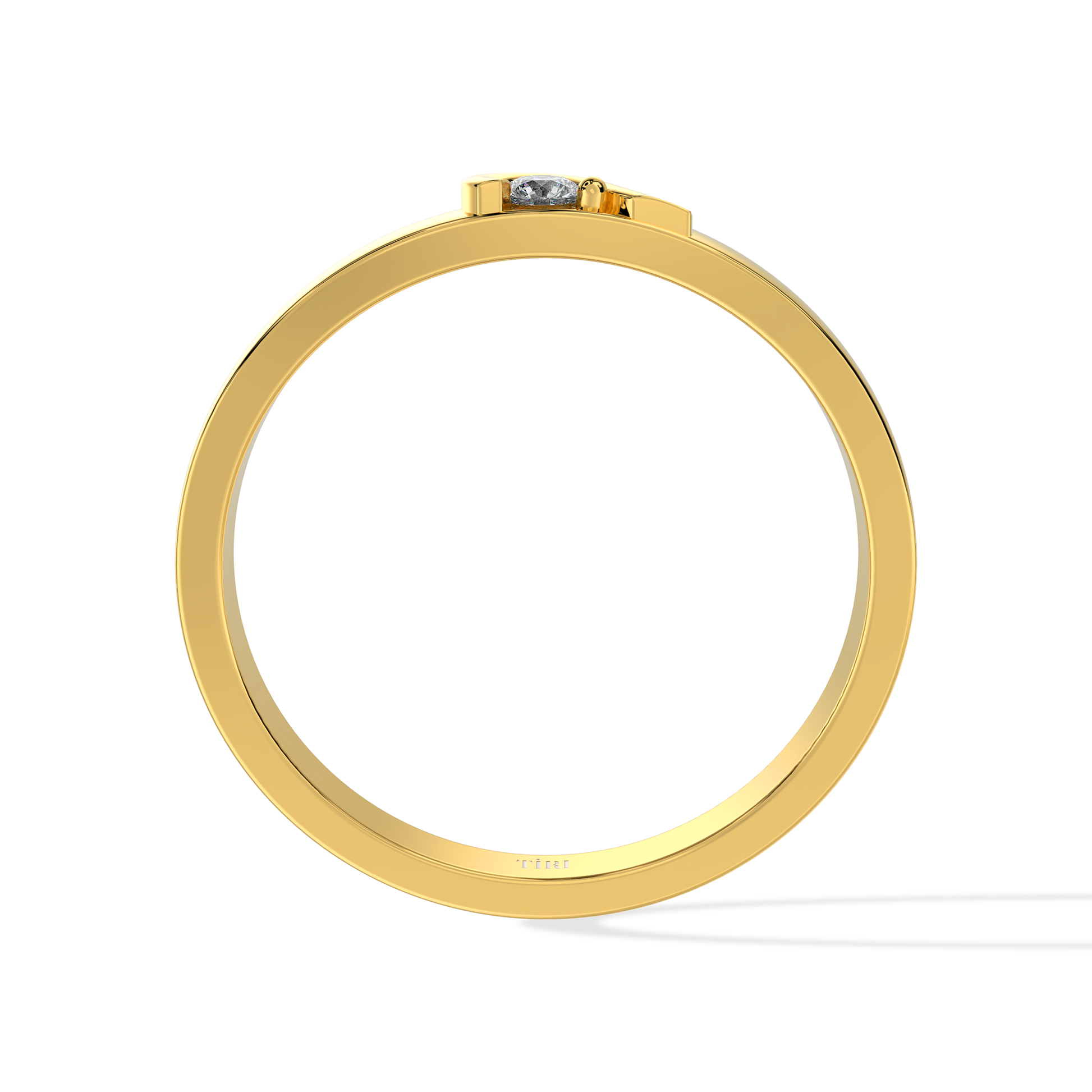 Dimmond ring by Tiri, 0.35 TW diamond design with intricate detailing, shown in a close-up image highlighting its craftsmanship.