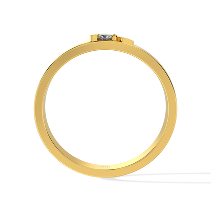 Dimmond ring by Tiri, 0.35 TW diamond design with intricate detailing, shown in a close-up image highlighting its craftsmanship.