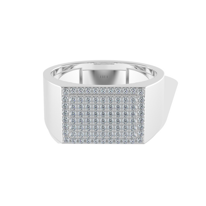 Luxe Gold Signet Men's Ring