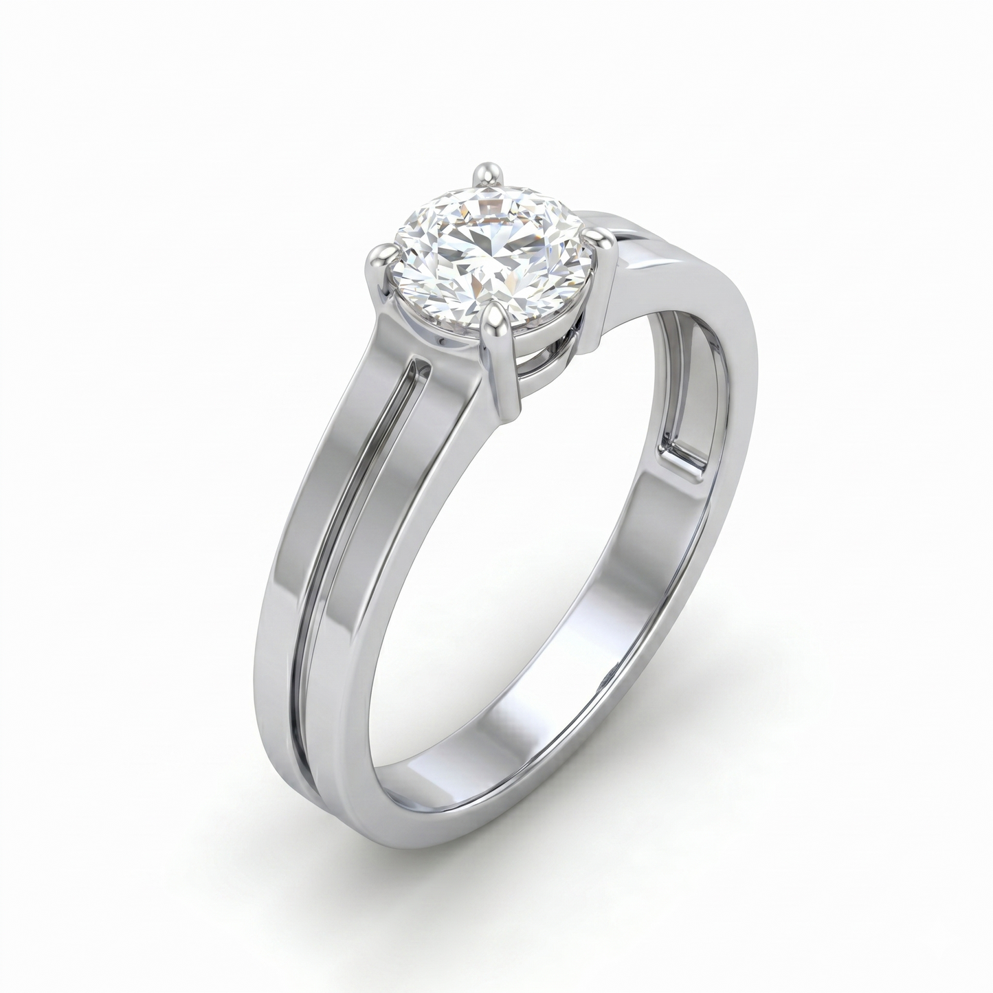 Royal Solitaire Men Diamond Ring