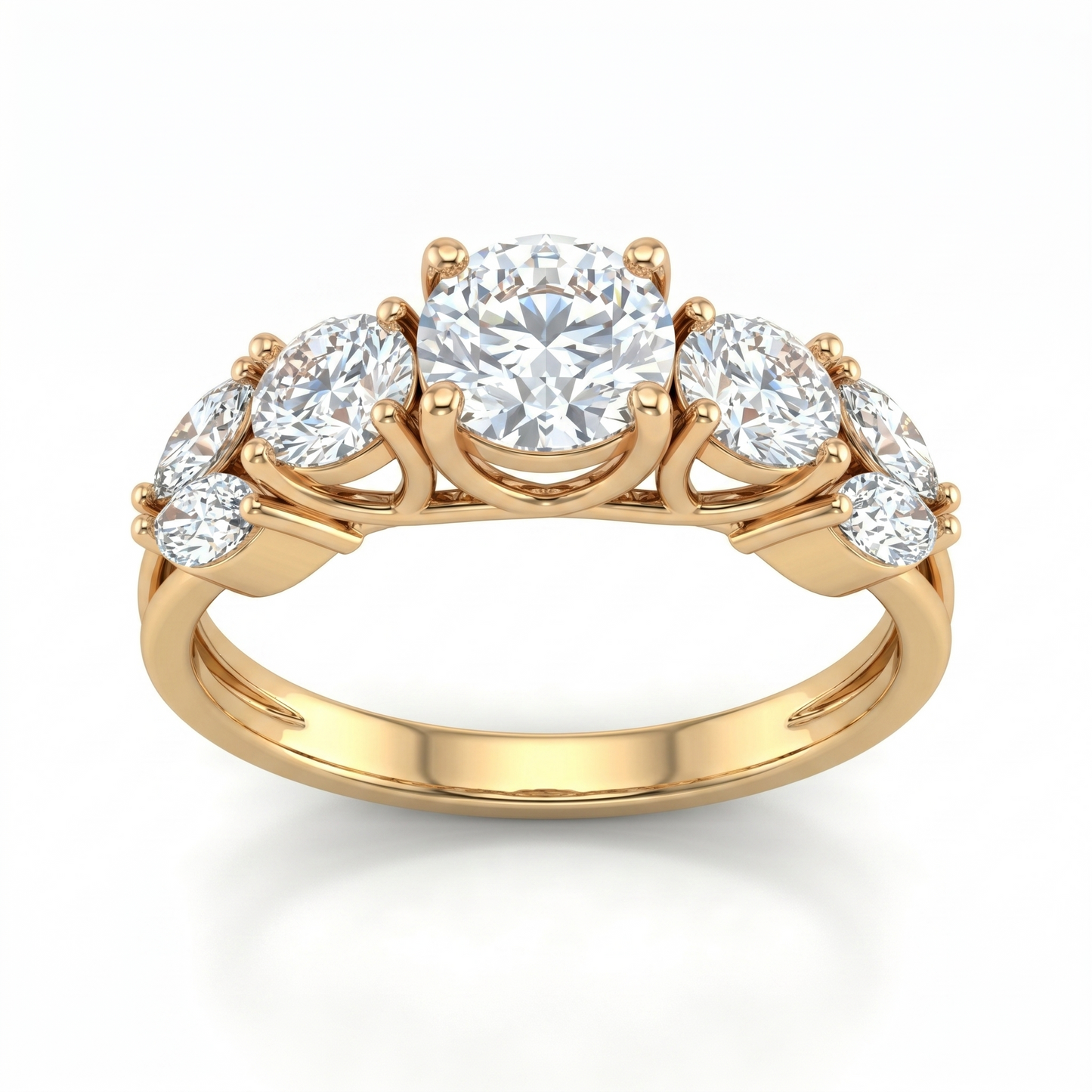 Tiri Valoria diamond ring featuring a sparkling central diamond set in a sleek, elegant band.