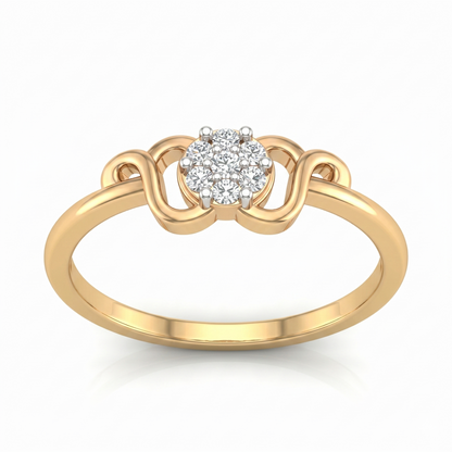 Infinity Spark Diamond Ring
