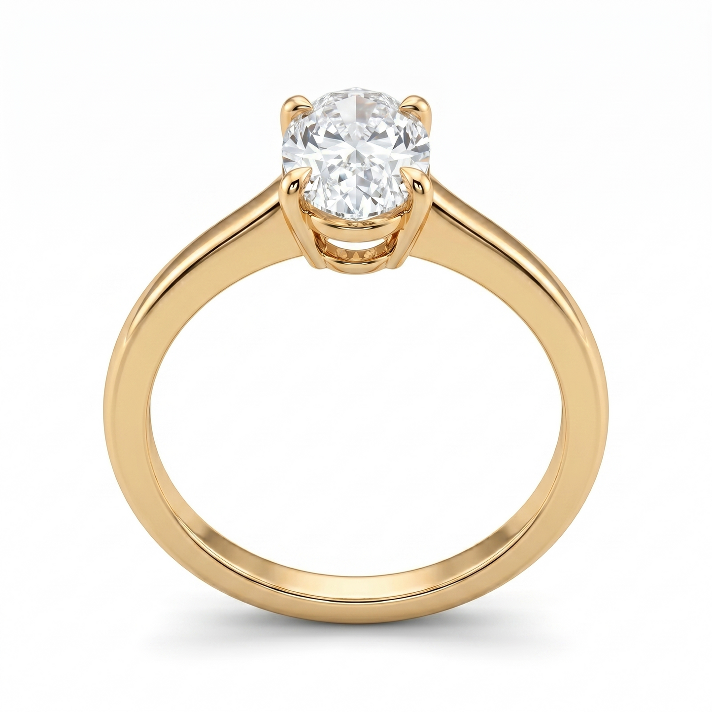 Avery Solitaire Diamond Ring
