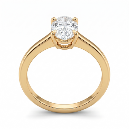 Avery Solitaire Diamond Ring