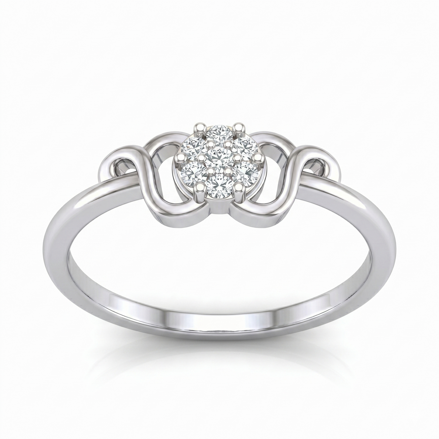 Infinity Spark Diamond Ring