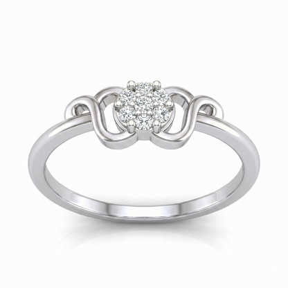 Infinity Spark Diamond Ring