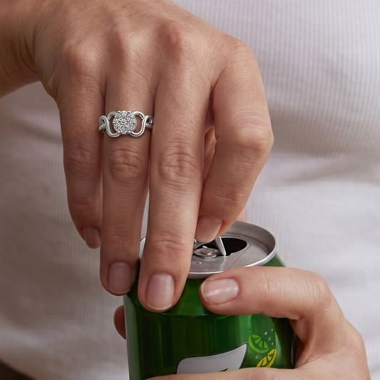 Infinity Spark Diamond Ring