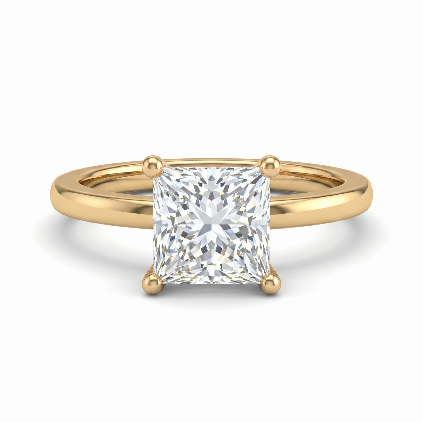 Princess Cut Diamond Ring