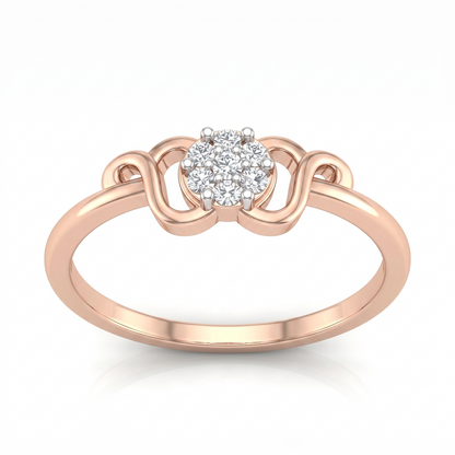 Infinity Spark Diamond Ring