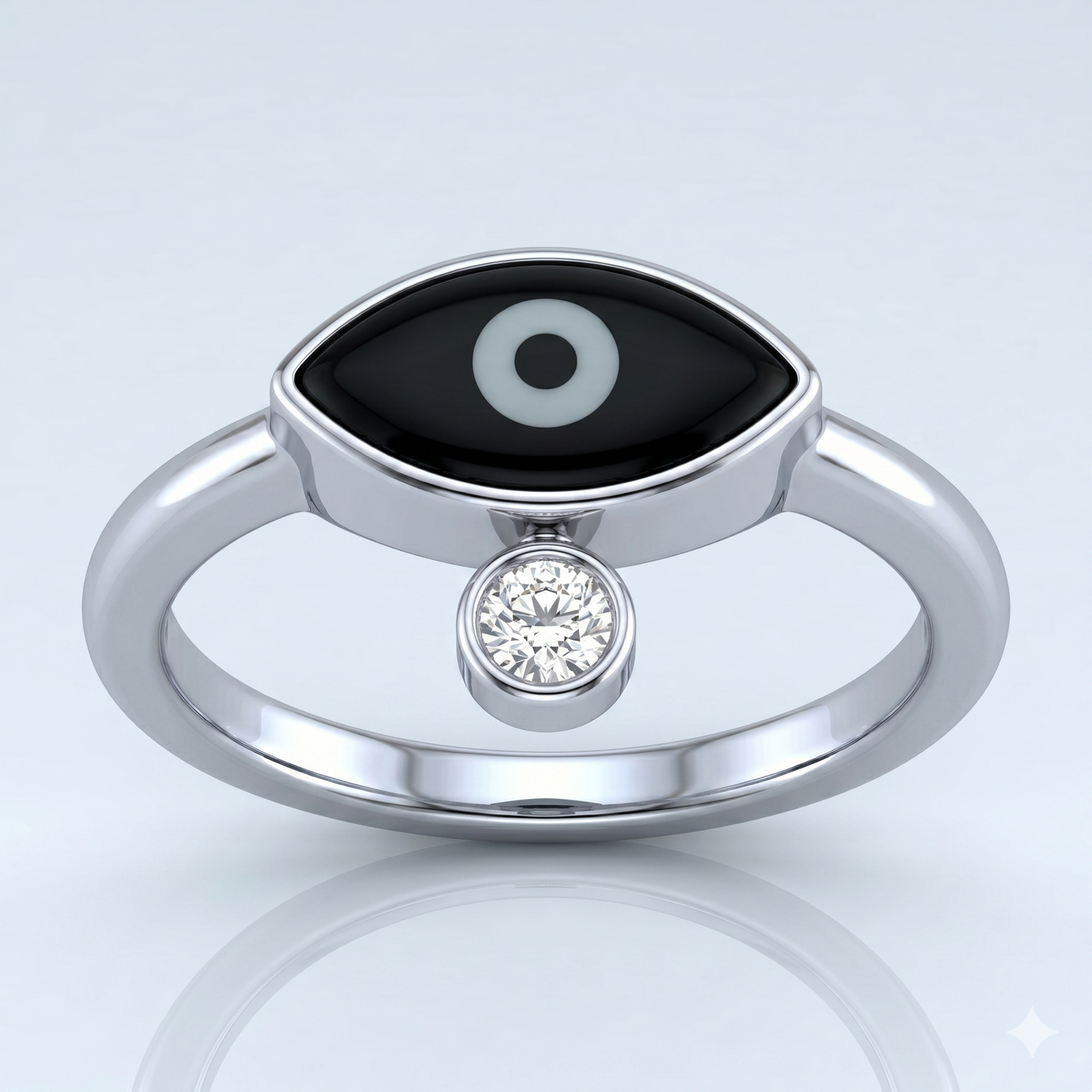 Radiant Protector Diamond Ring