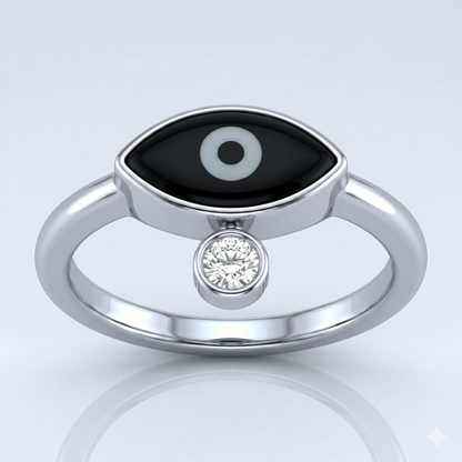Radiant Protector Diamond Ring