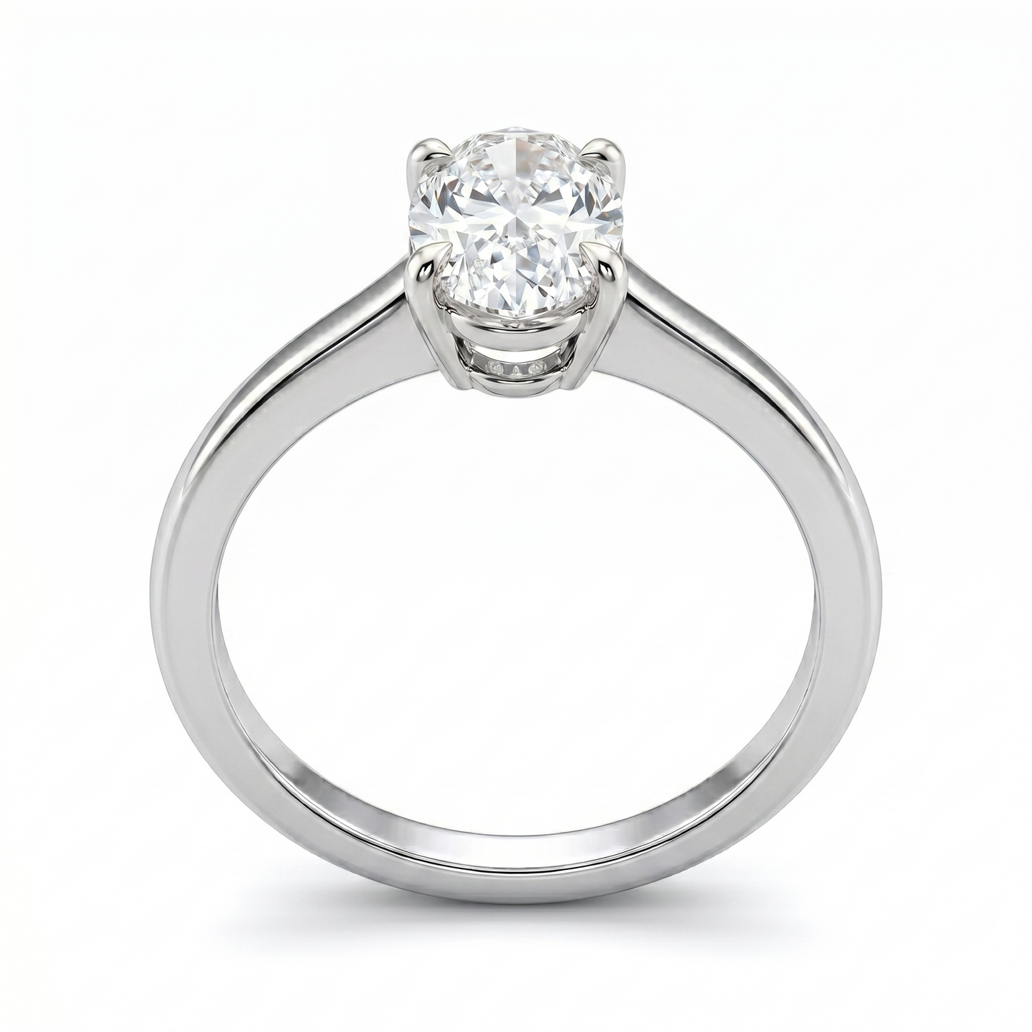 Avery Solitaire Diamond Ring