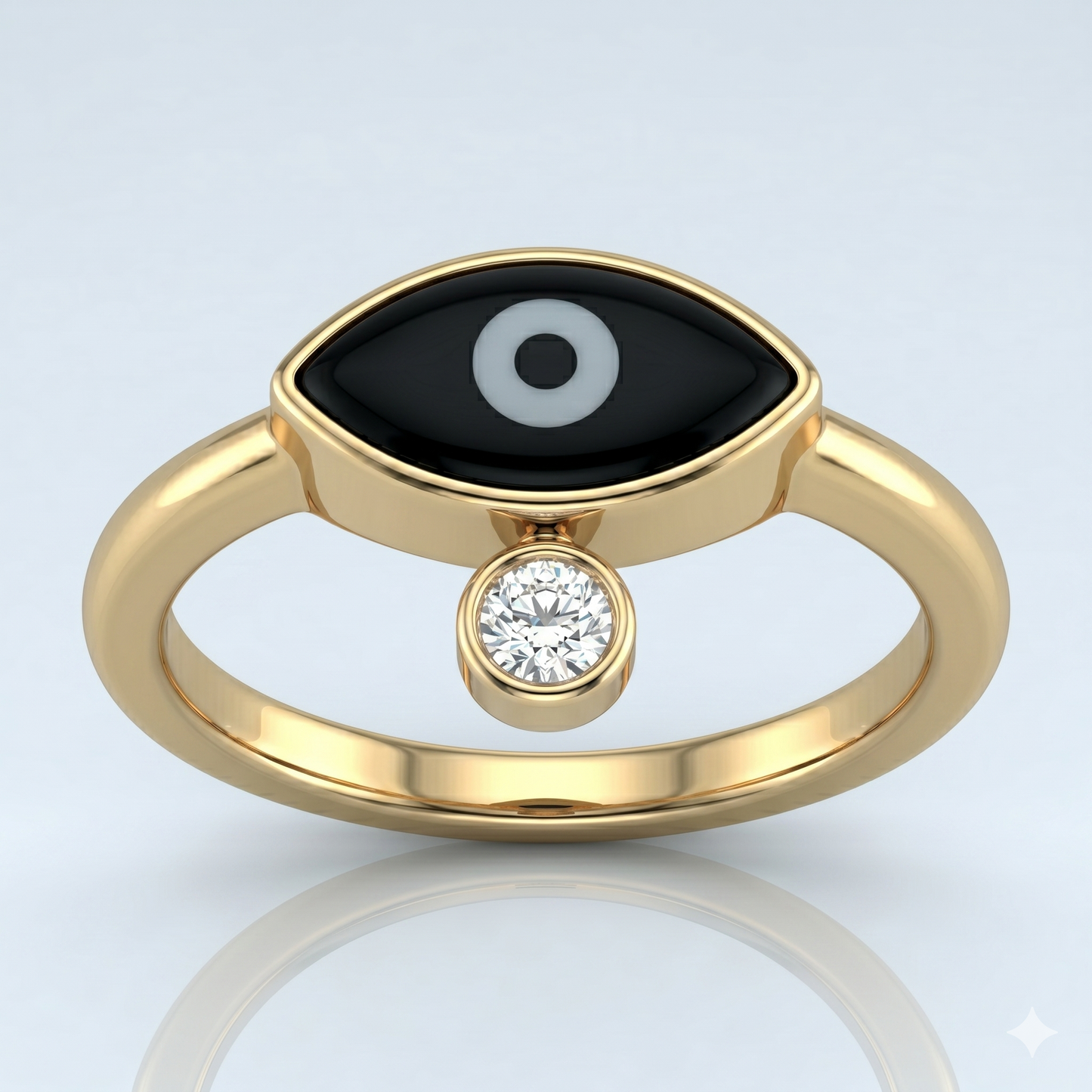 Radiant Protector Diamond Ring