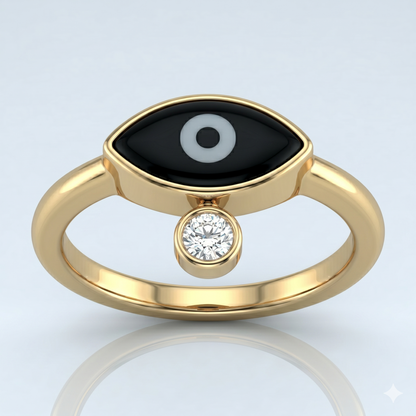 Radiant Protector Diamond Ring