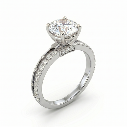 Elegant 2.00 TW diamond ring by Tiri featuring a sparkling gemstone set in a sleek band.
