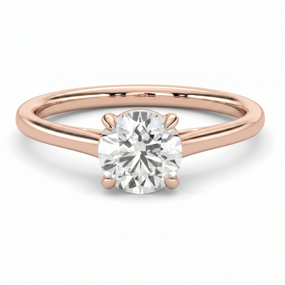 Round Cut Diamond Ring