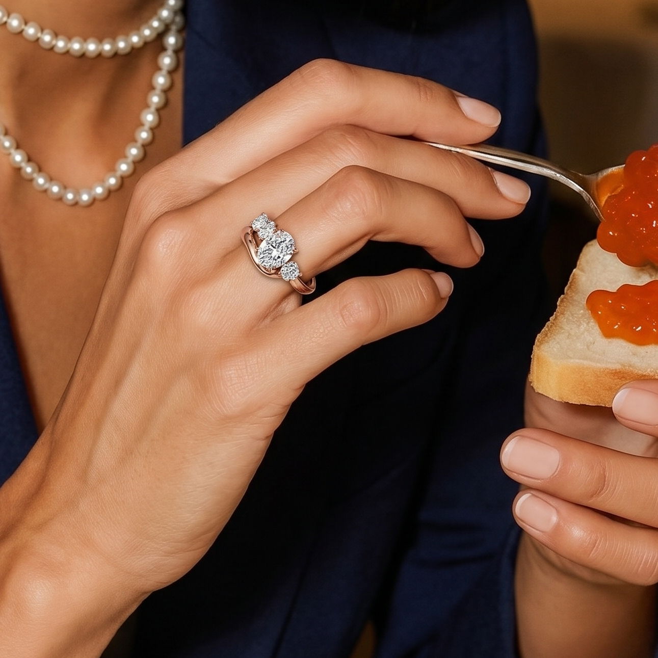 The Marquise & Muse Diamond Ring