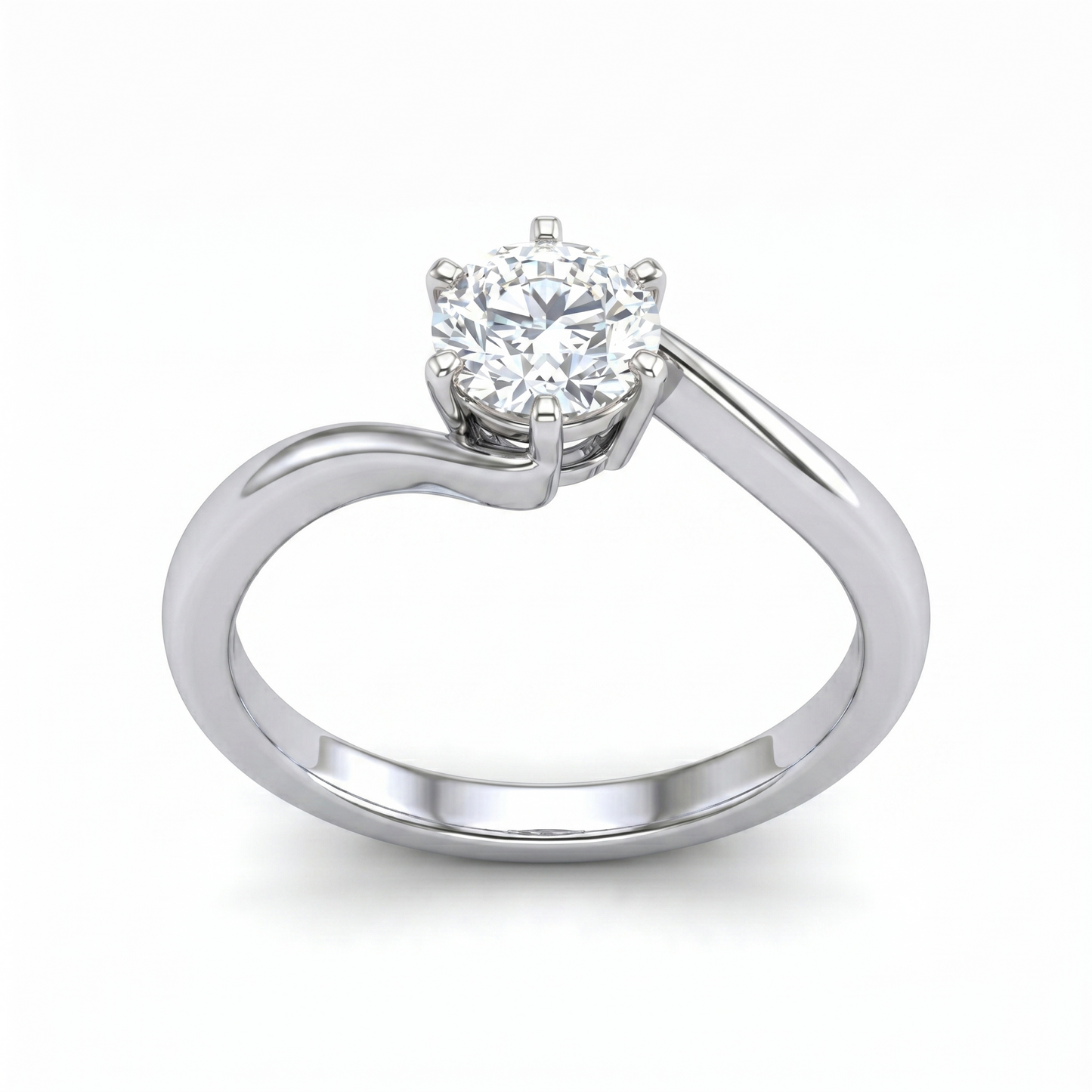 Tiri 2.00 TW diamond ring featuring a sparkling diamond-studded band with a sleek, elegant design.