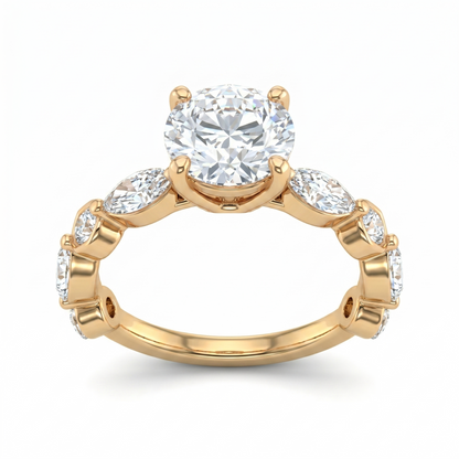 Tiri 2.9 TW diamond ring featuring a sparkling gemstone set in a sleek band, showcasing elegance and fine craftsmanship.