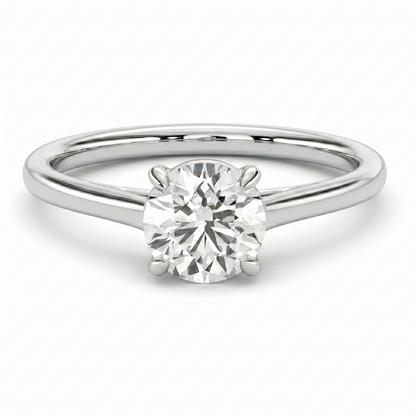 Round Cut Diamond Ring