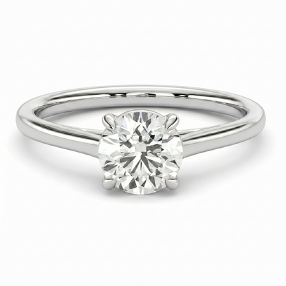 Round Cut Diamond Ring