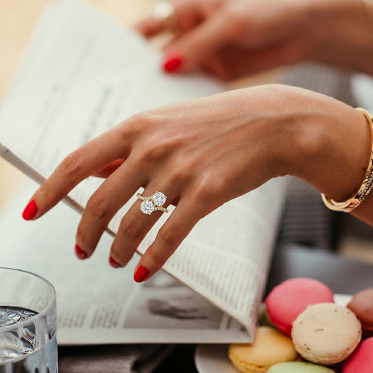 Elysian Bloom Diamond Ring