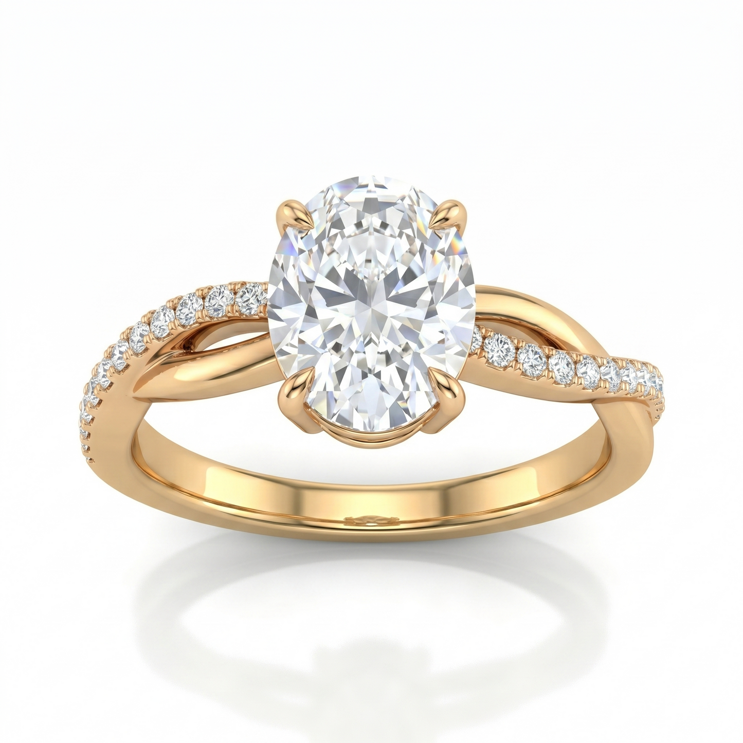 Elegant 1.45 TW diamond ring by Tiri featuring a sparkling design with a prominent diamond centerpiece.