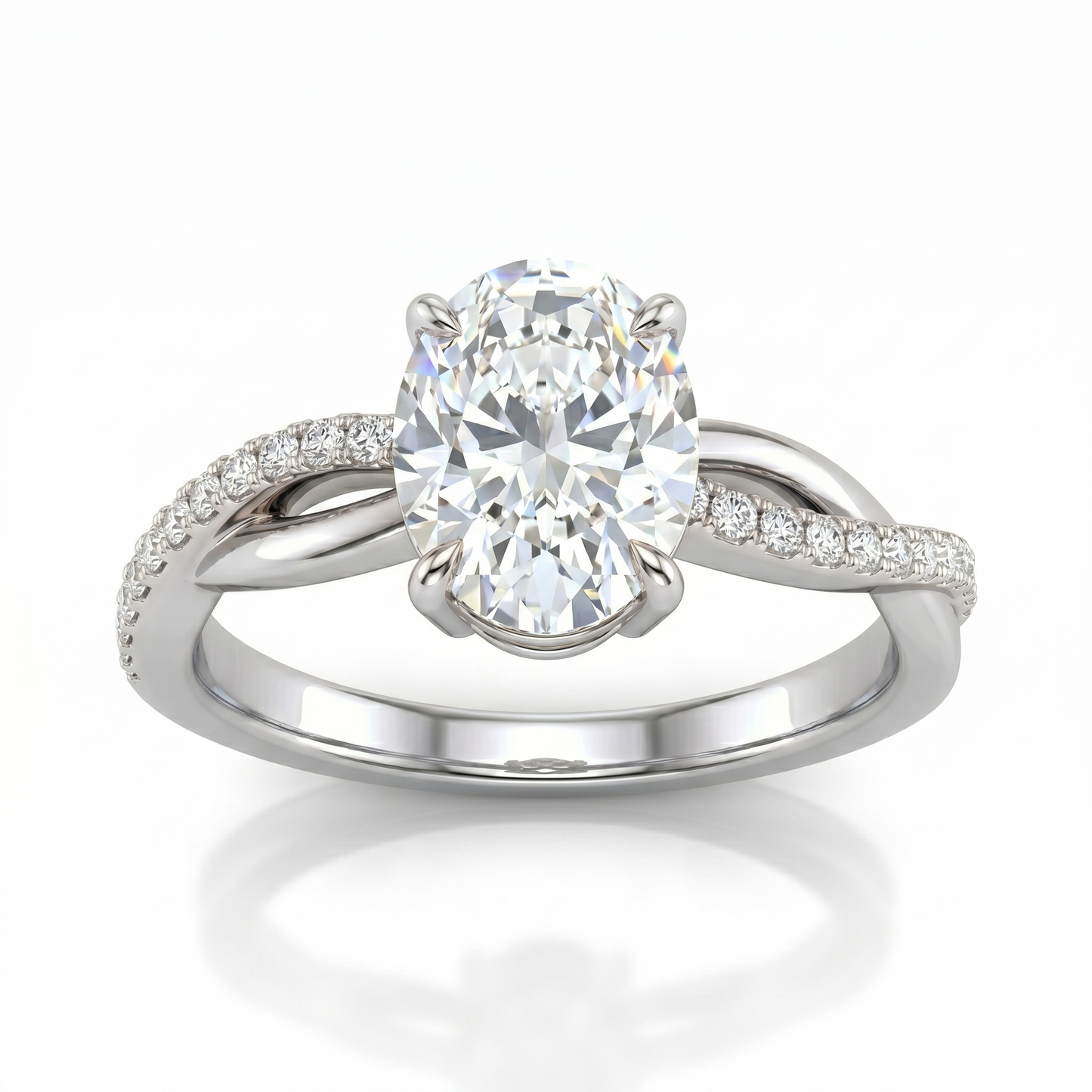 Tiri 1.45 TW diamond ring featuring a sparkling gemstone set in a sleek band, showcasing elegant jewelry design.