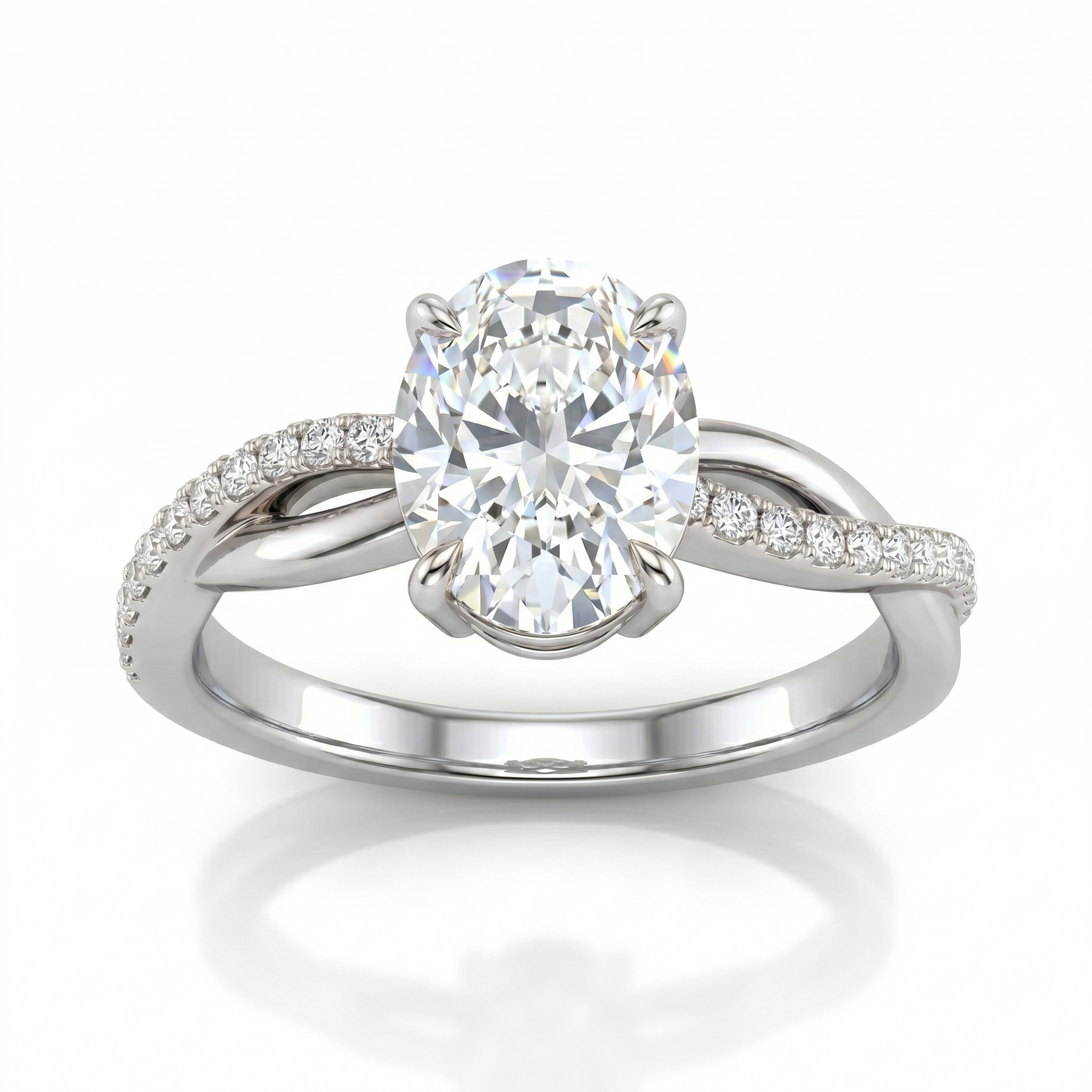 Tiri 1.45 TW diamond ring featuring a sparkling gemstone set in a sleek band, showcasing elegant jewelry design.
