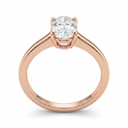 Avery Solitaire Diamond Ring