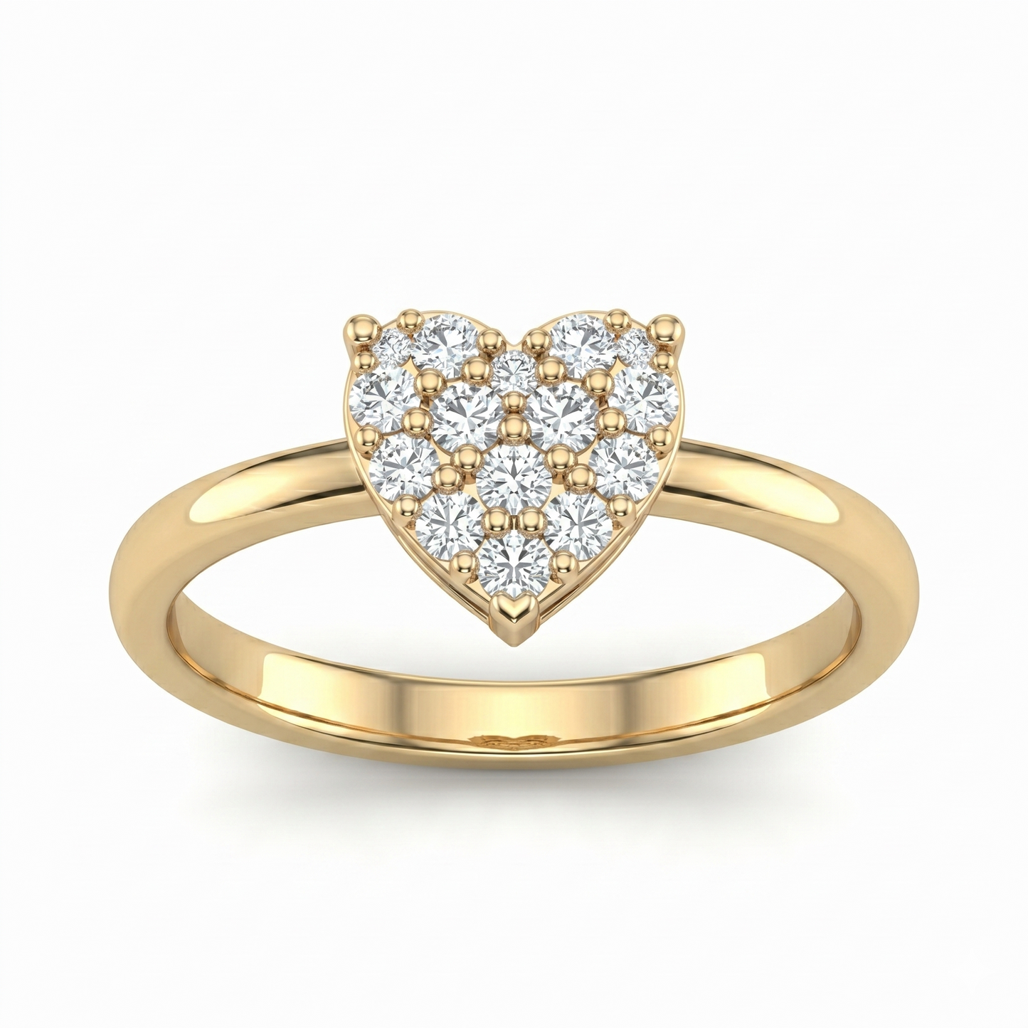 Heart Diamond Ring