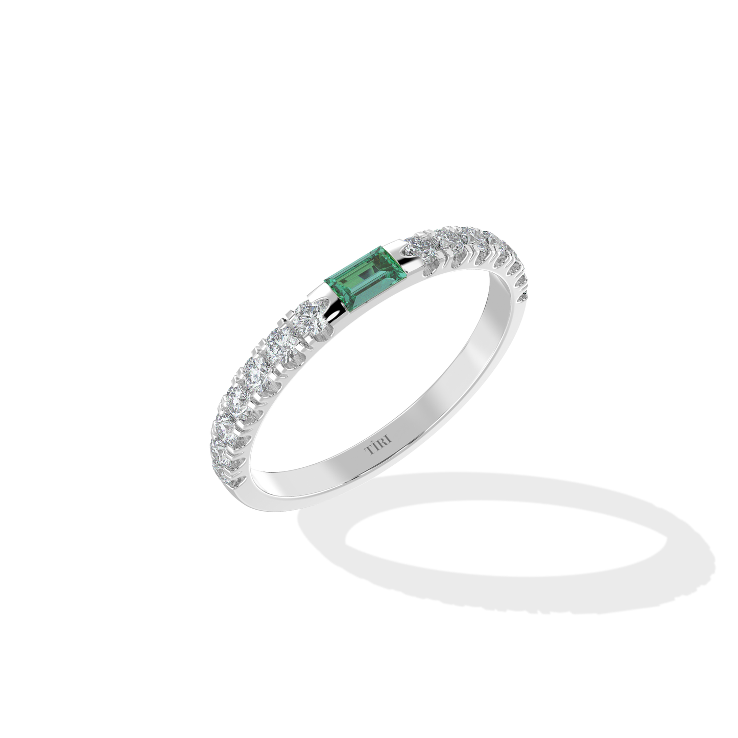 Elegant 1.50 TW diamond ring by Tiri featuring a sparkling diamond setting on a sleek band.