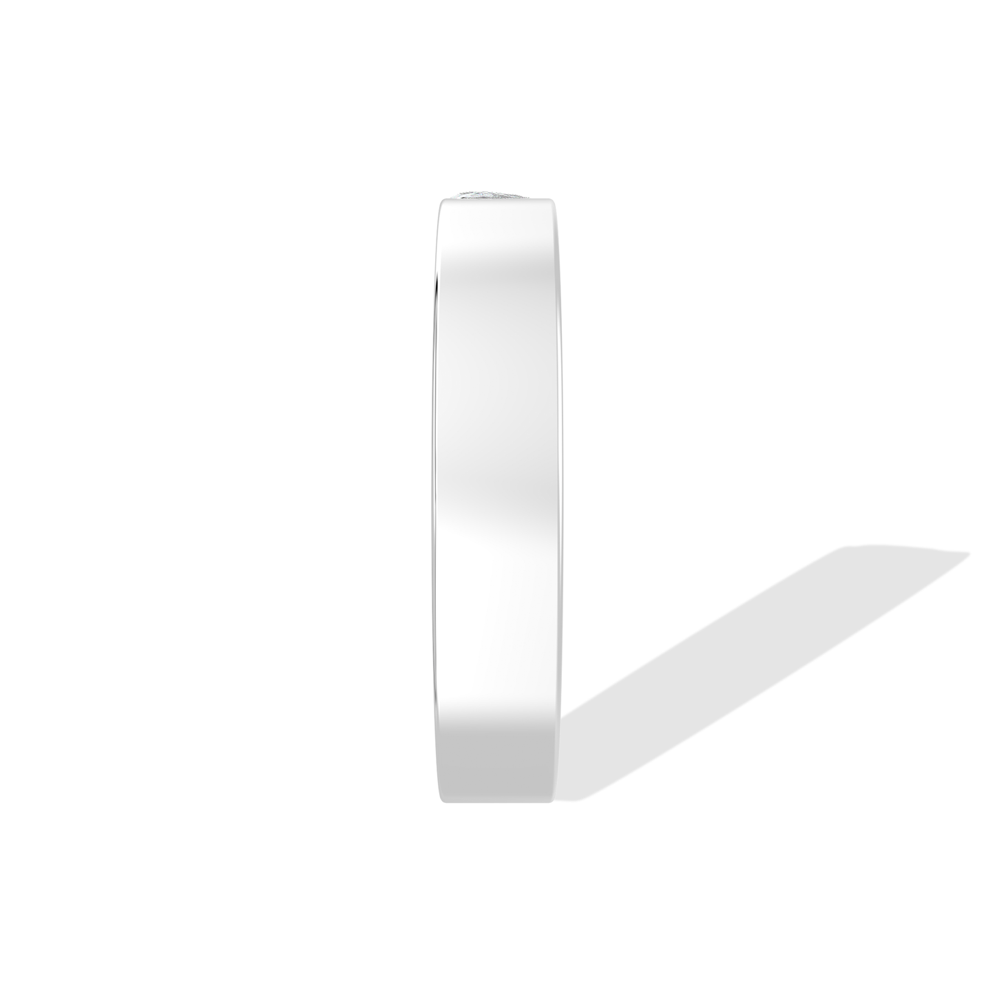 Tiri 0.50 TW diamond ring featuring a sleek band with a sparkling central diamond for elegant jewelry style
