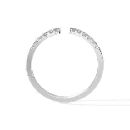Tiri 0.20 TW diamond ring featuring a sparkling diamond set in a sleek band design.