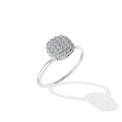 Tiri 0.60 TW diamond ring featuring a sparkling round-cut diamond set in a sleek band.