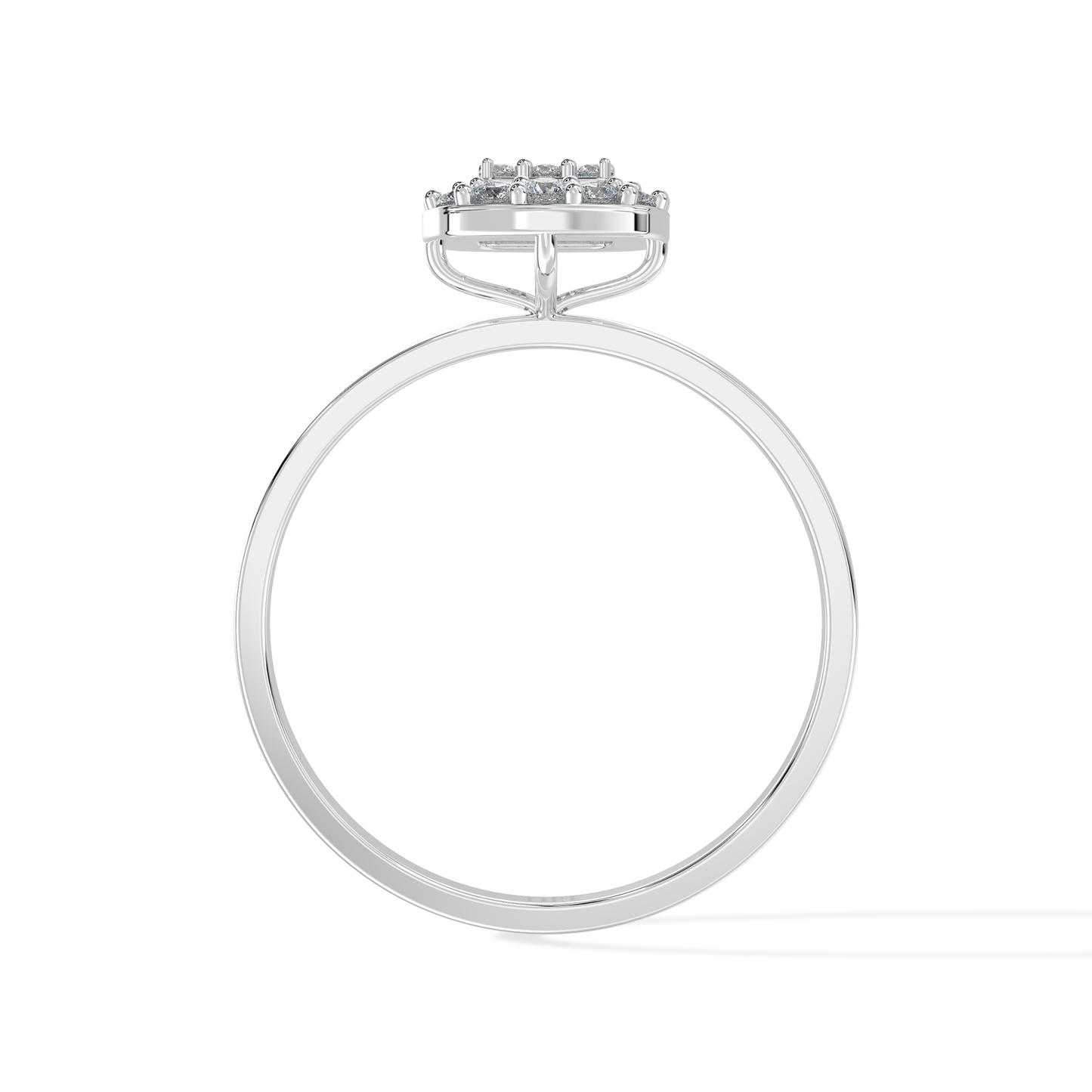 Tiri 0.60 TW diamond ring featuring a sparkling diamond setting and elegant design on a white background