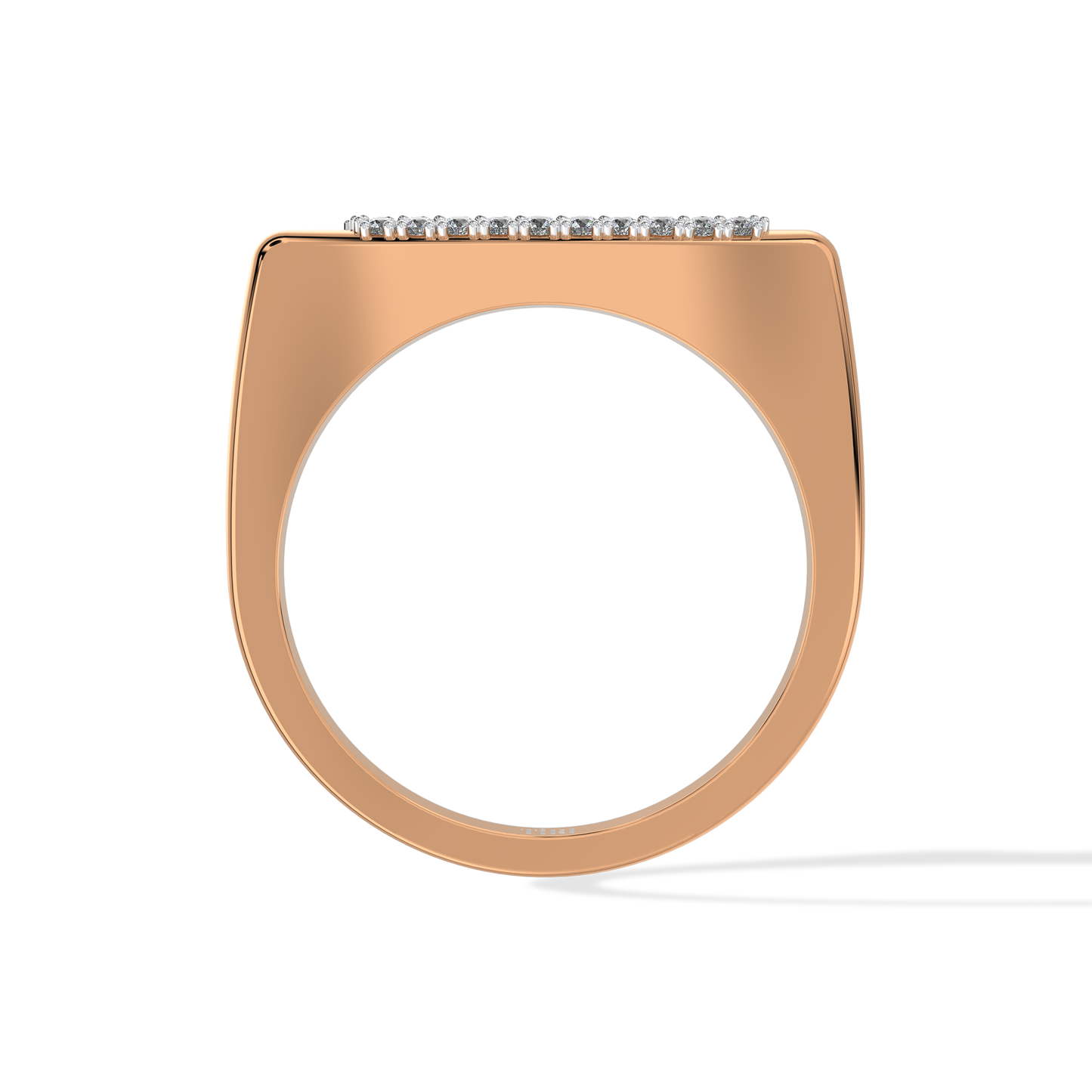 Tiri 0.30 TW diamond ring featuring a sparkling diamond set in a sleek band, showcasing elegance and craftsmanship.