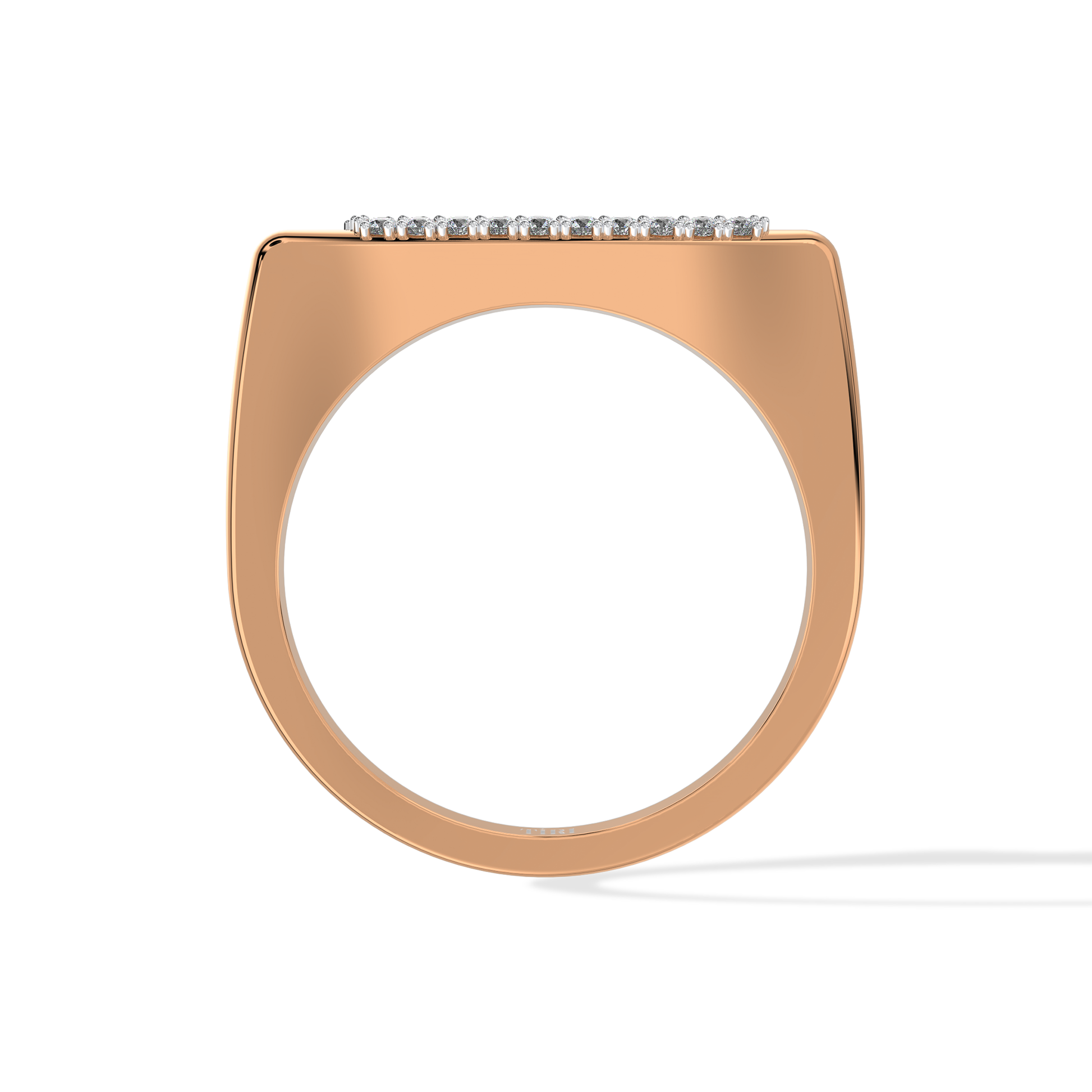 Tiri 0.30 TW diamond ring featuring a sparkling diamond set in a sleek band, showcasing elegance and craftsmanship.