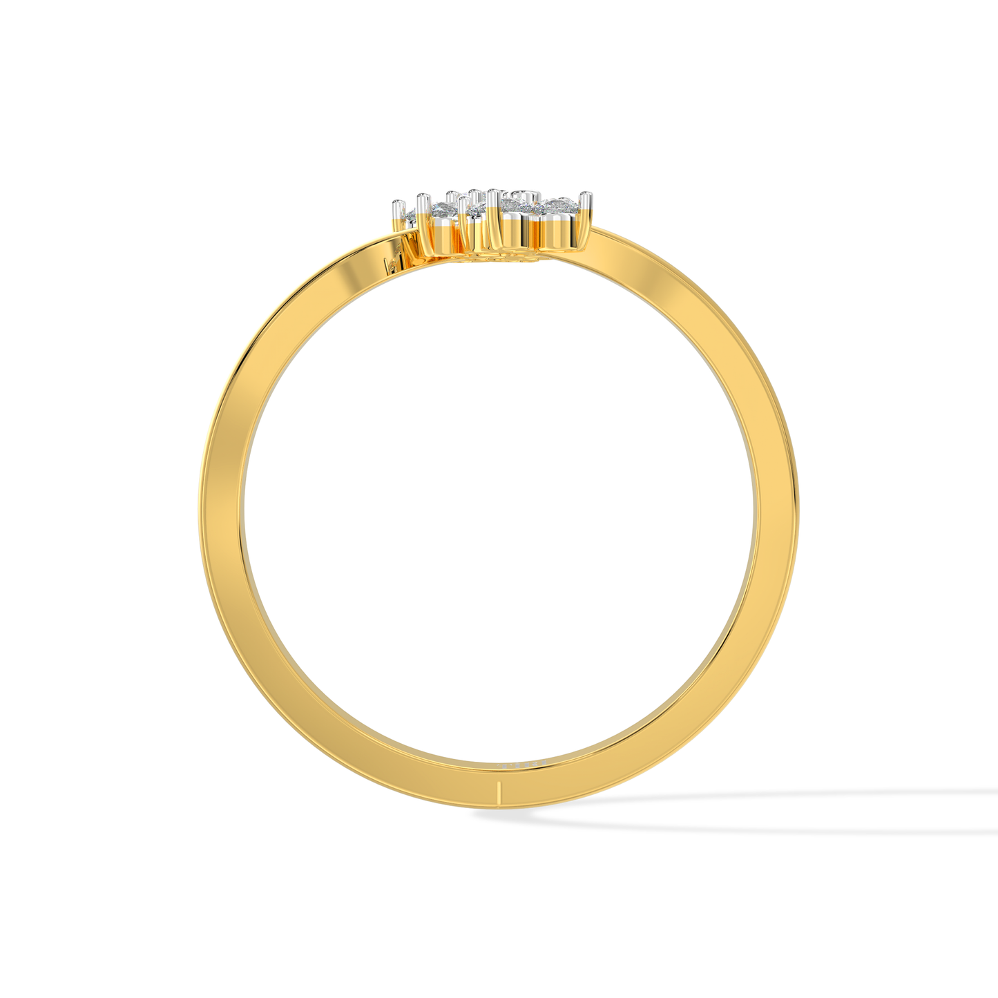 Tiri 0.45 TW diamond ring showcasing a sparkling diamond set in a sleek band, elegant jewelry piece for special occasions.