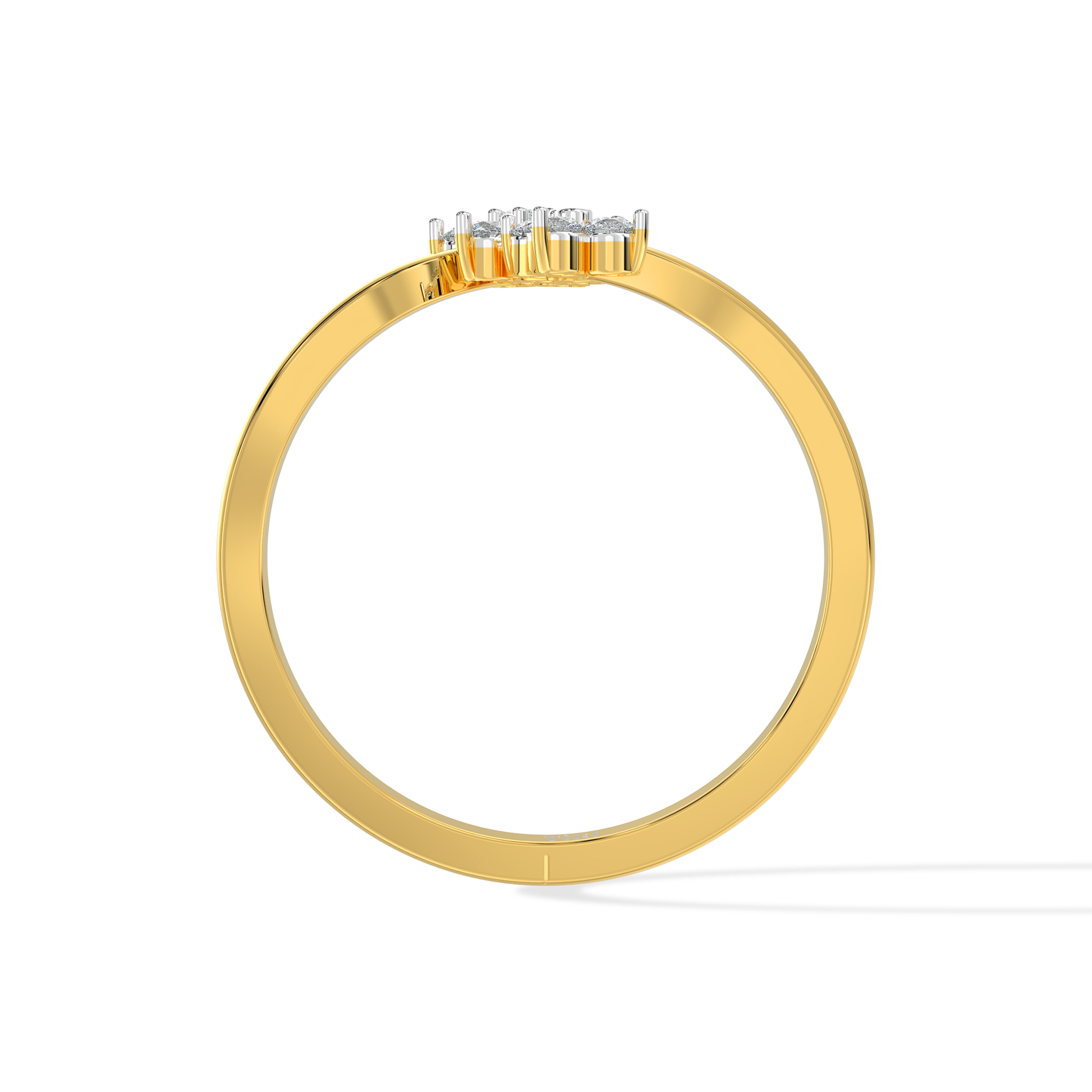 Tiri 0.45 TW diamond ring showcasing a sparkling diamond set in a sleek band, elegant jewelry piece for special occasions.