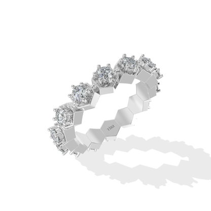 Hive Diamond Ring