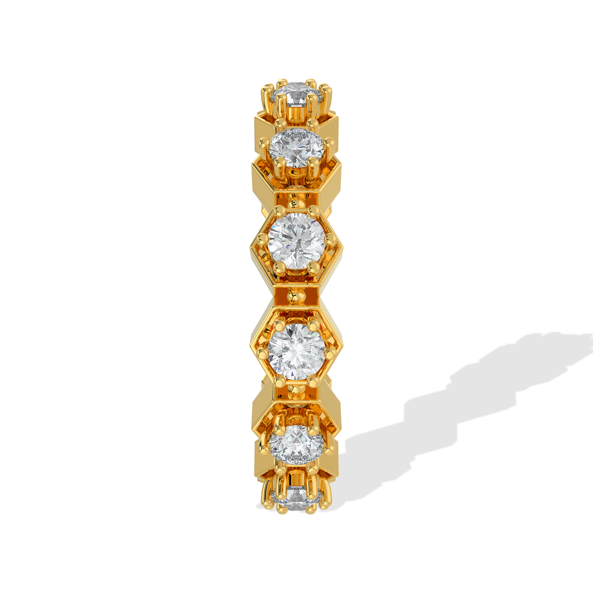 Hive Diamond Ring