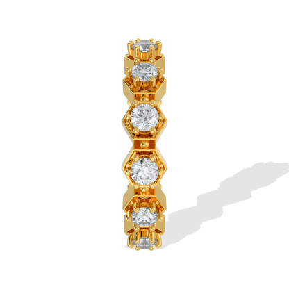 Hive Diamond Ring