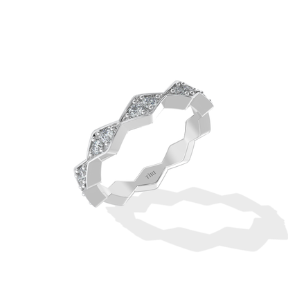 Edge Diamond Ring