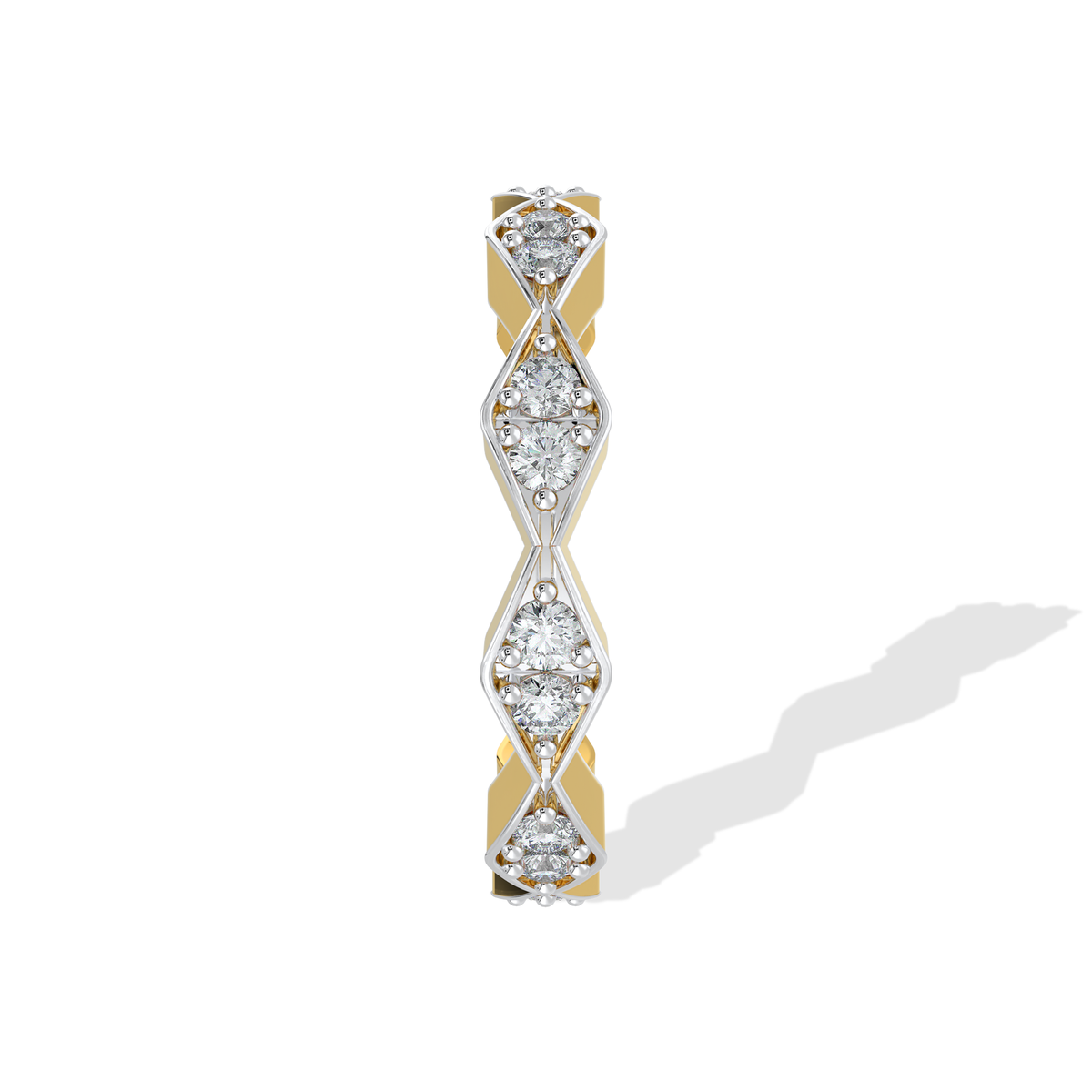 Edge Diamond Ring