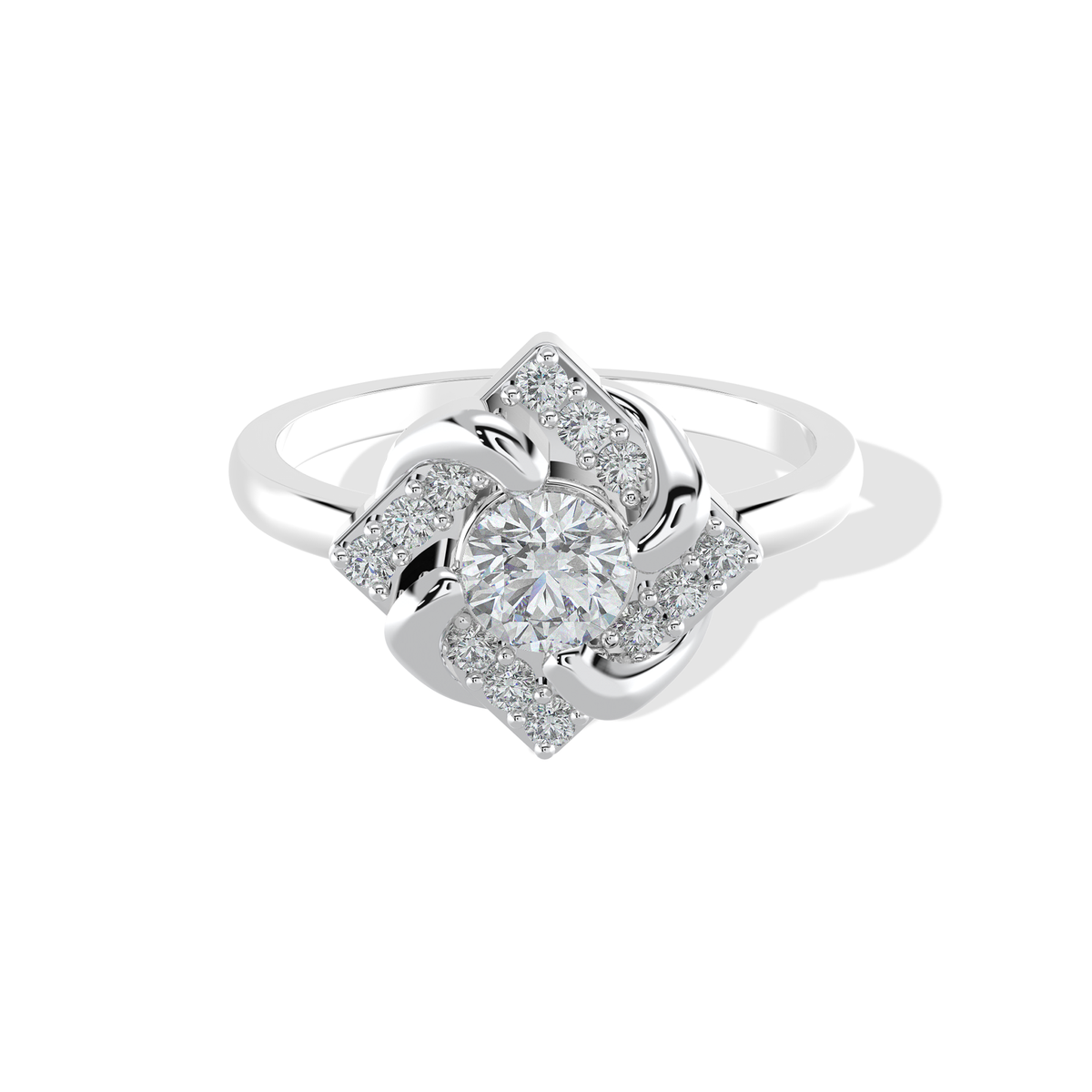 Vortex Diamond Ring
