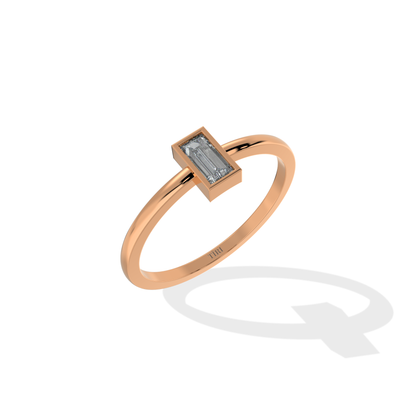 Bezel Diamond Ring